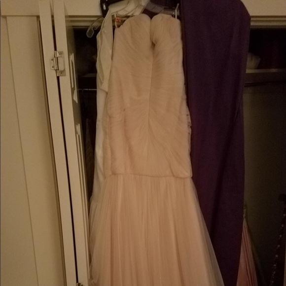 Formal pale pink dress - Picture 2 of 3
